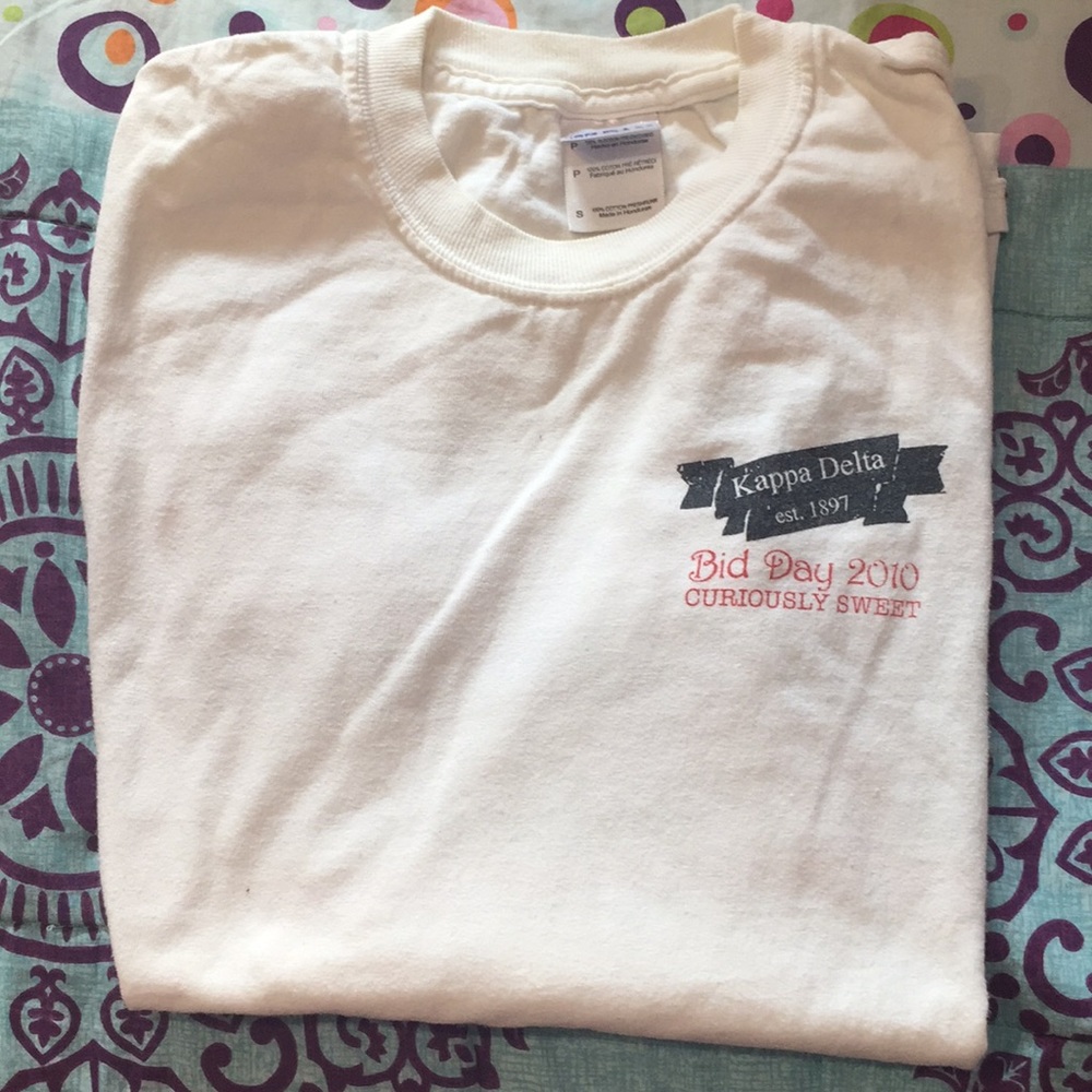 Bundle of 6 S/M Kappa Delta Long Sleeves & Tanks